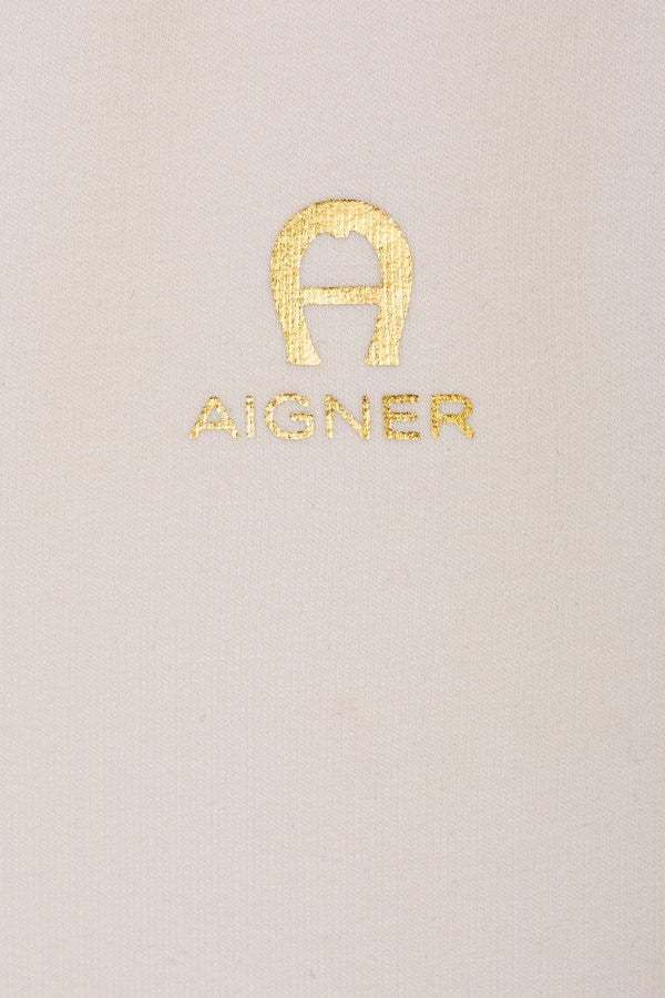 Aigner Heart-button Jersey Sweatpants In Pink
