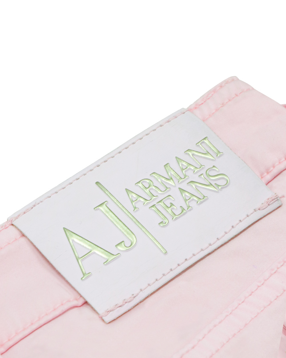 Armani Jeans Belt Ring Jeans In Pink
