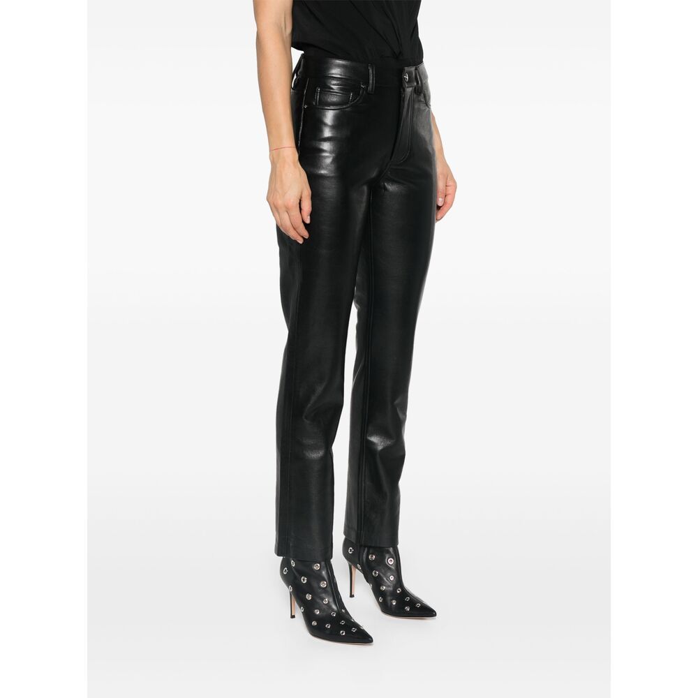 Shop Anine Bing Bruno Trousers In Black