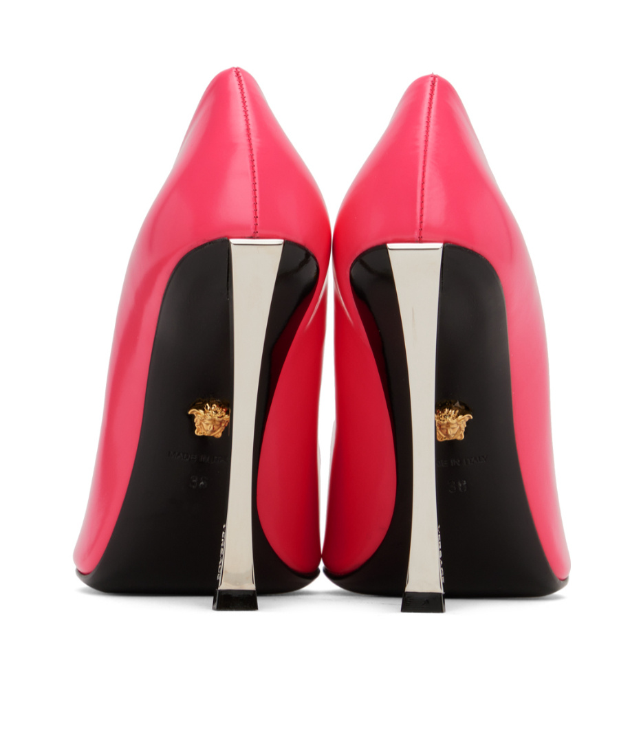 Versace Cusp High-heeled Shoes In Multicolor