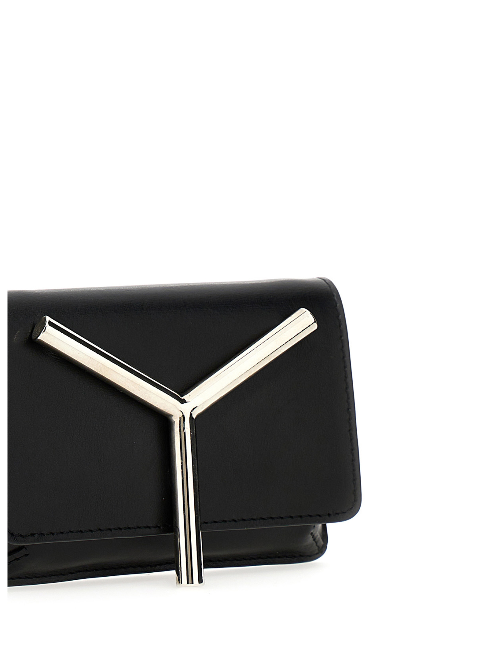 Y/project Logo-plaque Crossbody Bag In White
