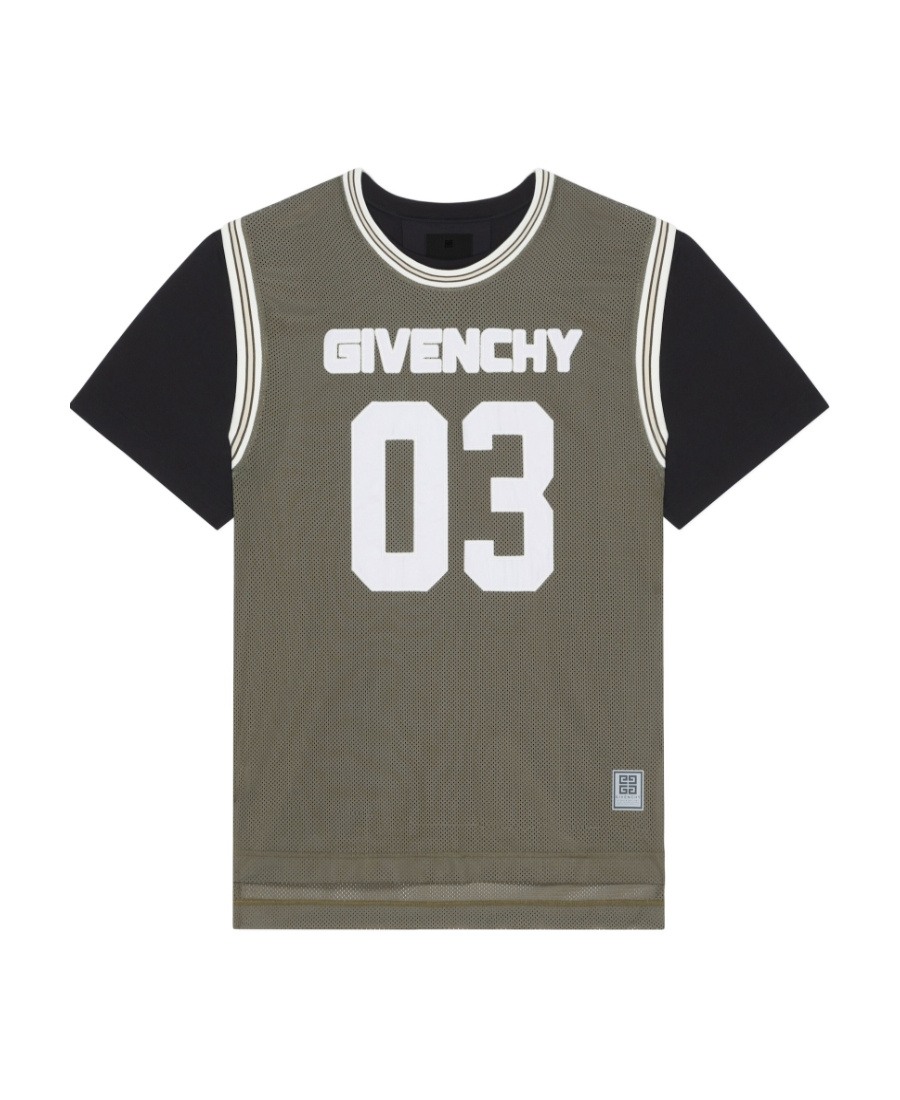 Givenchy Logo-print Cotton T-shirt In Green