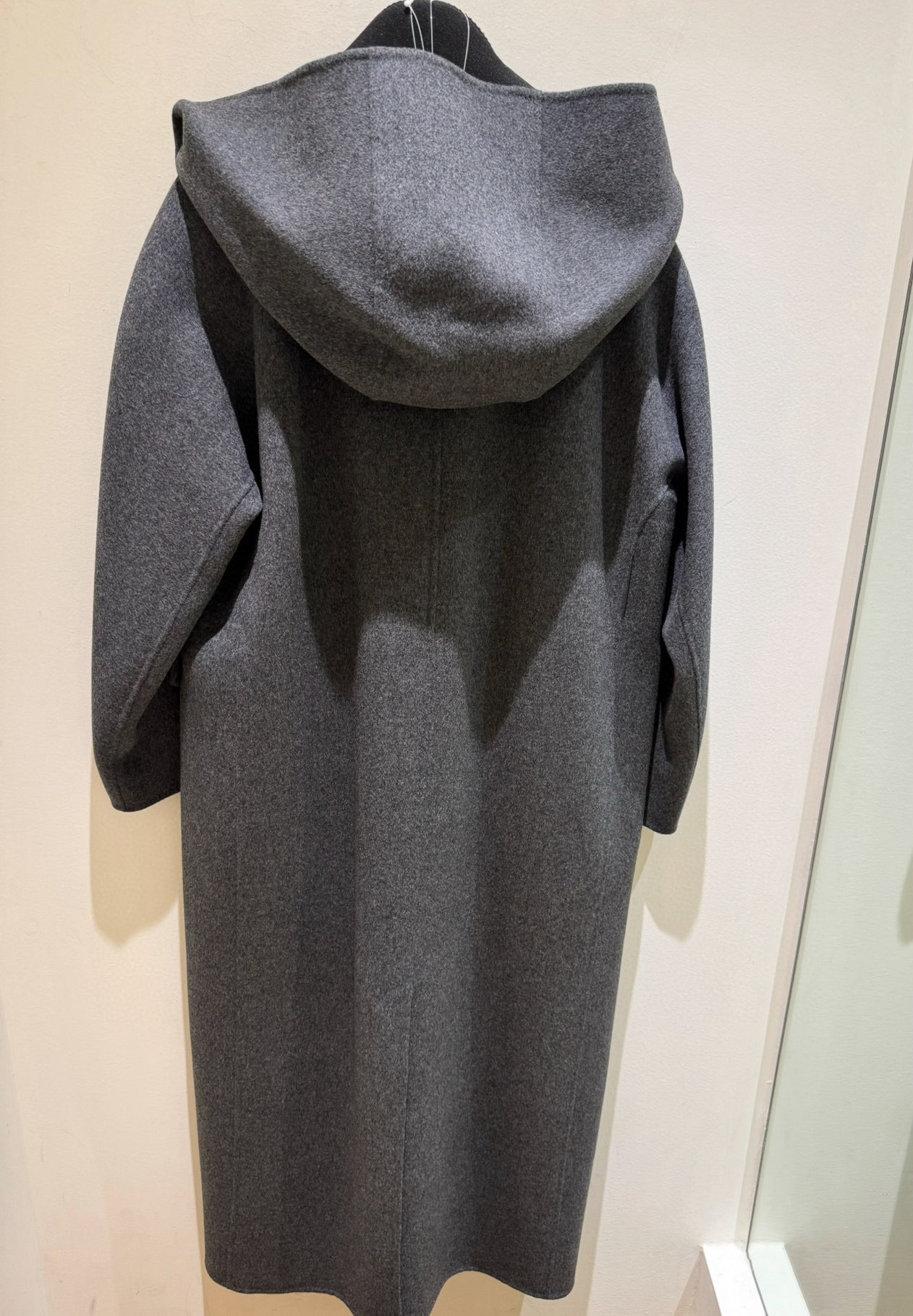 Max Mara 's Hooded Belted Coat In Gray