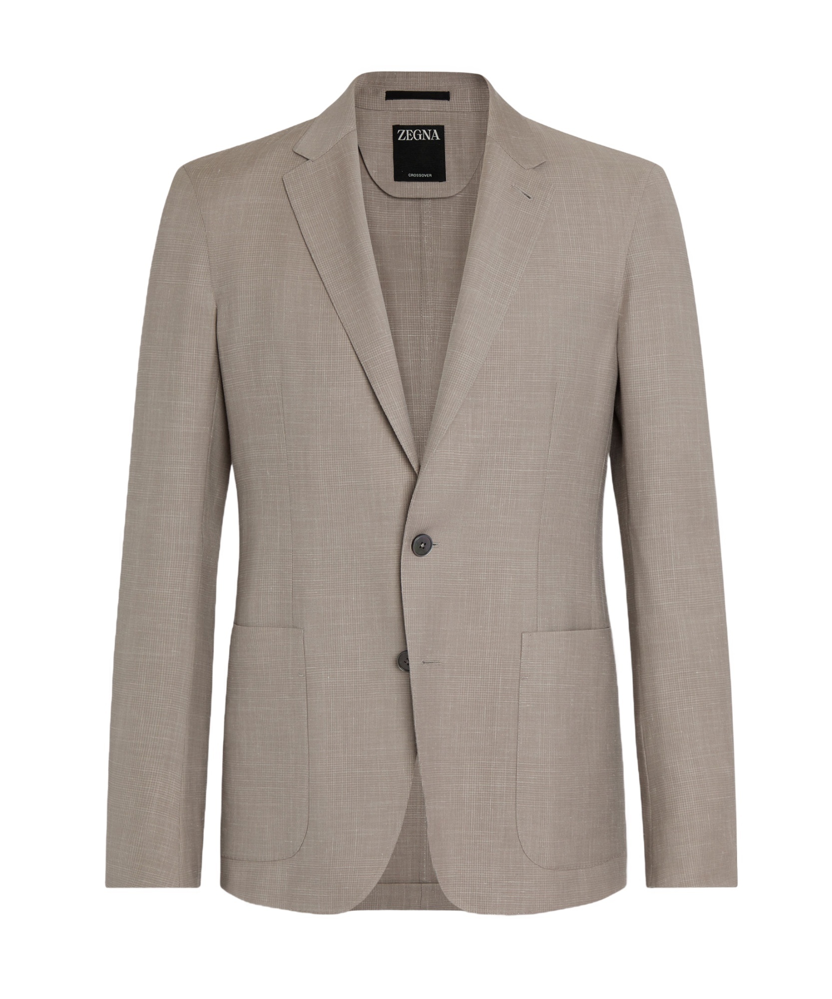 Zegna Single-breasted Blazer In Multi