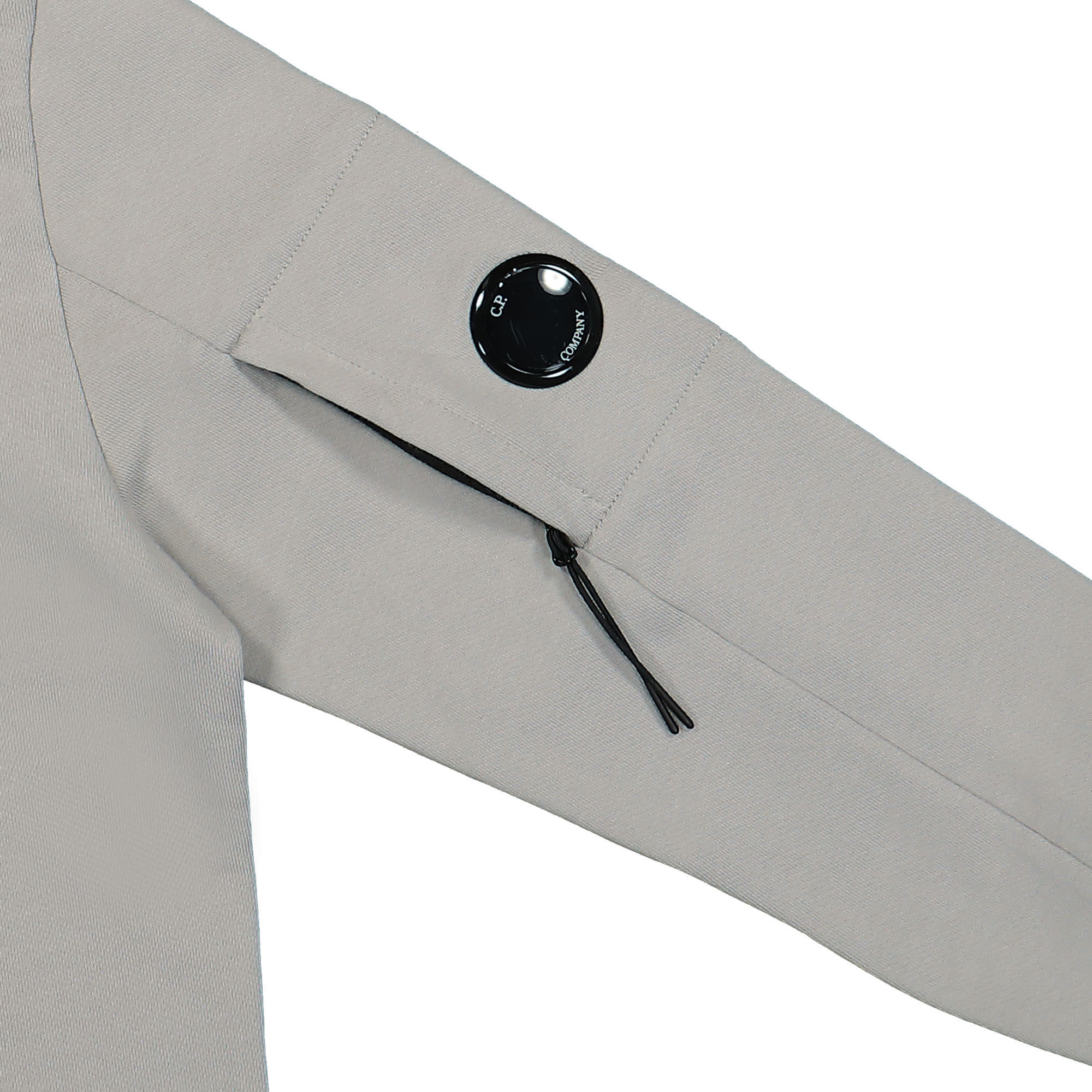 C.p. Company Long-sleeved Sweater In Gray
