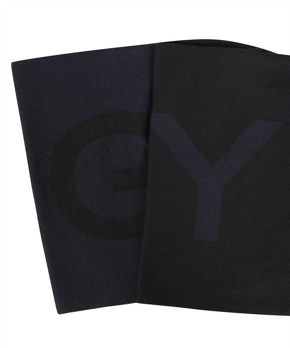 Givenchy Logo-print Wool Scarf In Black