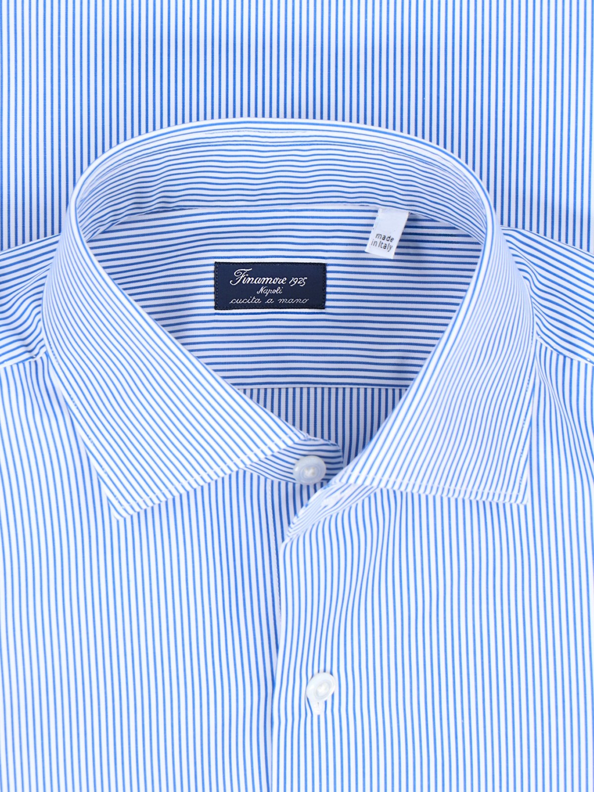 FINAMORE 1925 NAPOLI FINAMORE 1925 MILANO ZANTE STRIPED SHIRT 