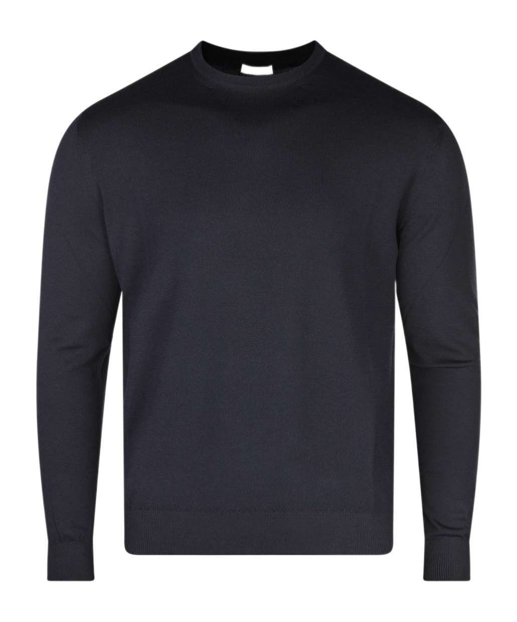 Malo Long-sleeved Sweater In Black