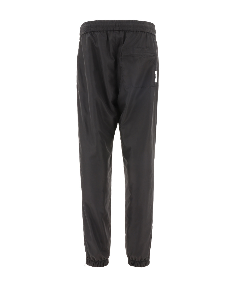 Shop Msgm Logo-print Track Pants In Black