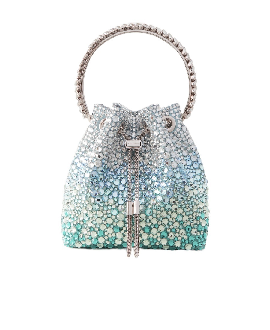 Jimmy Choo Bon Bon Bucket Bag In Multicolor