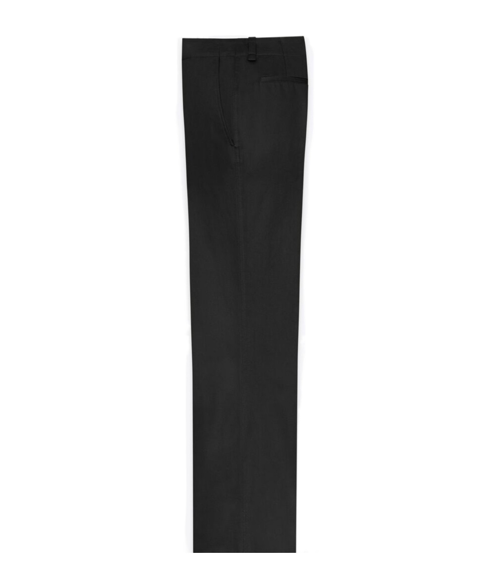 Saint Laurent Low-rise Bootcut Jeans In Black