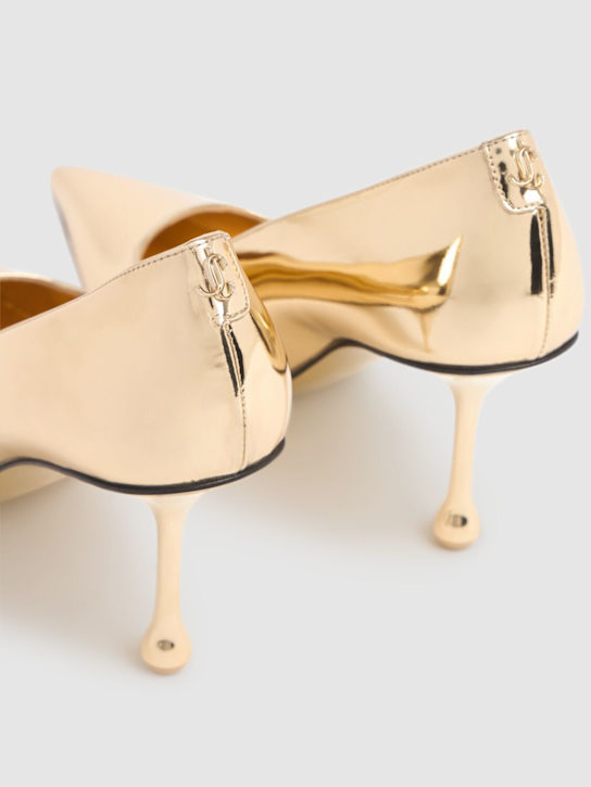 Jimmy Choo Pointed High Heels In Gold