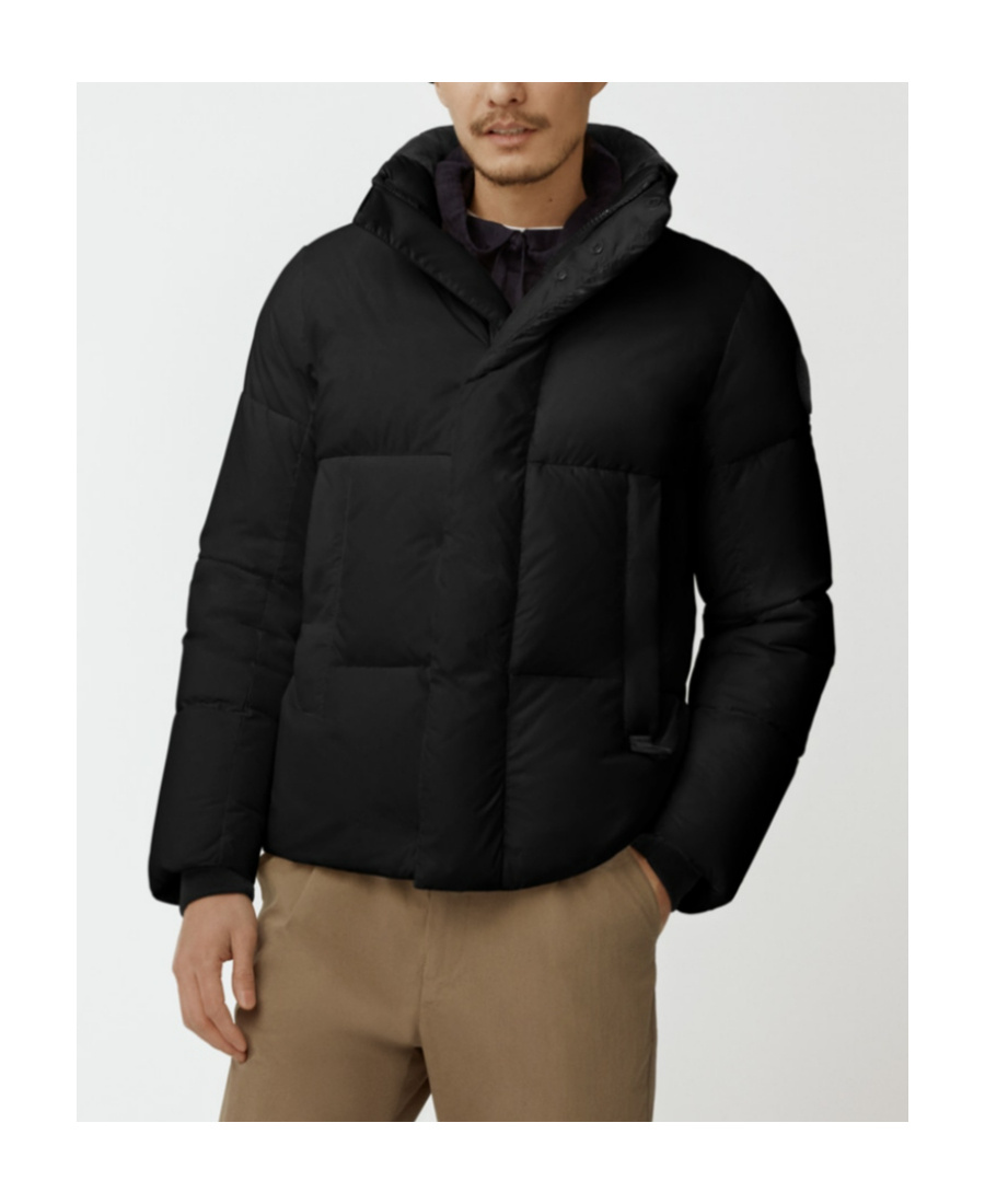 Canada Goose Everett Funnel-neck Padded Jacket In Black