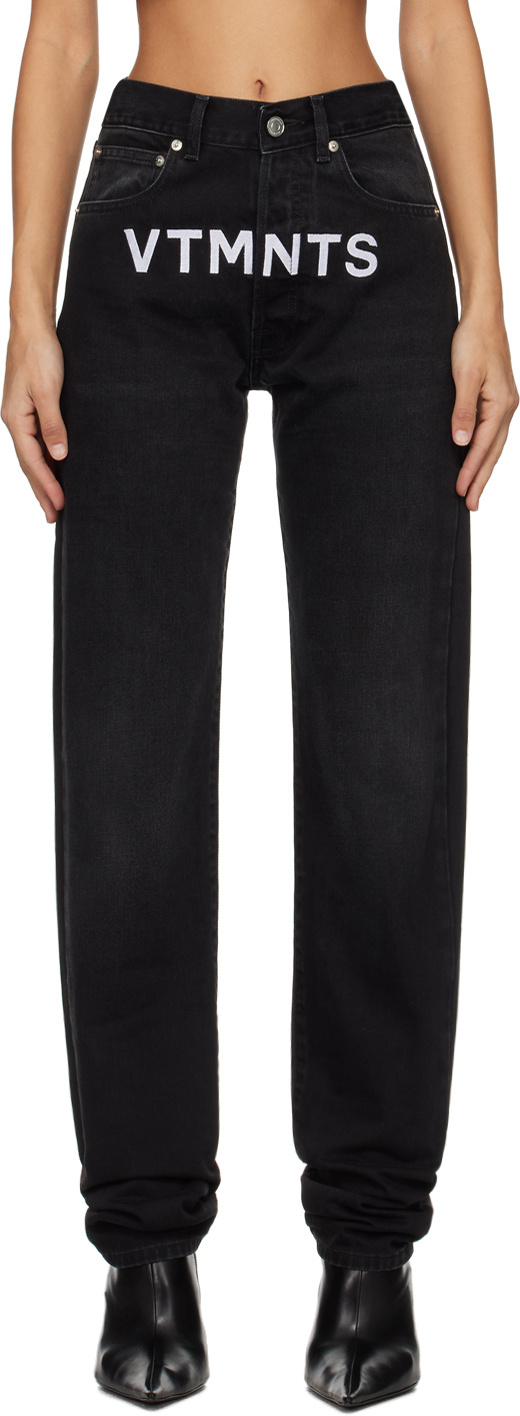 VTMNTS MULTI-POCKET DENIM TROUSERS 