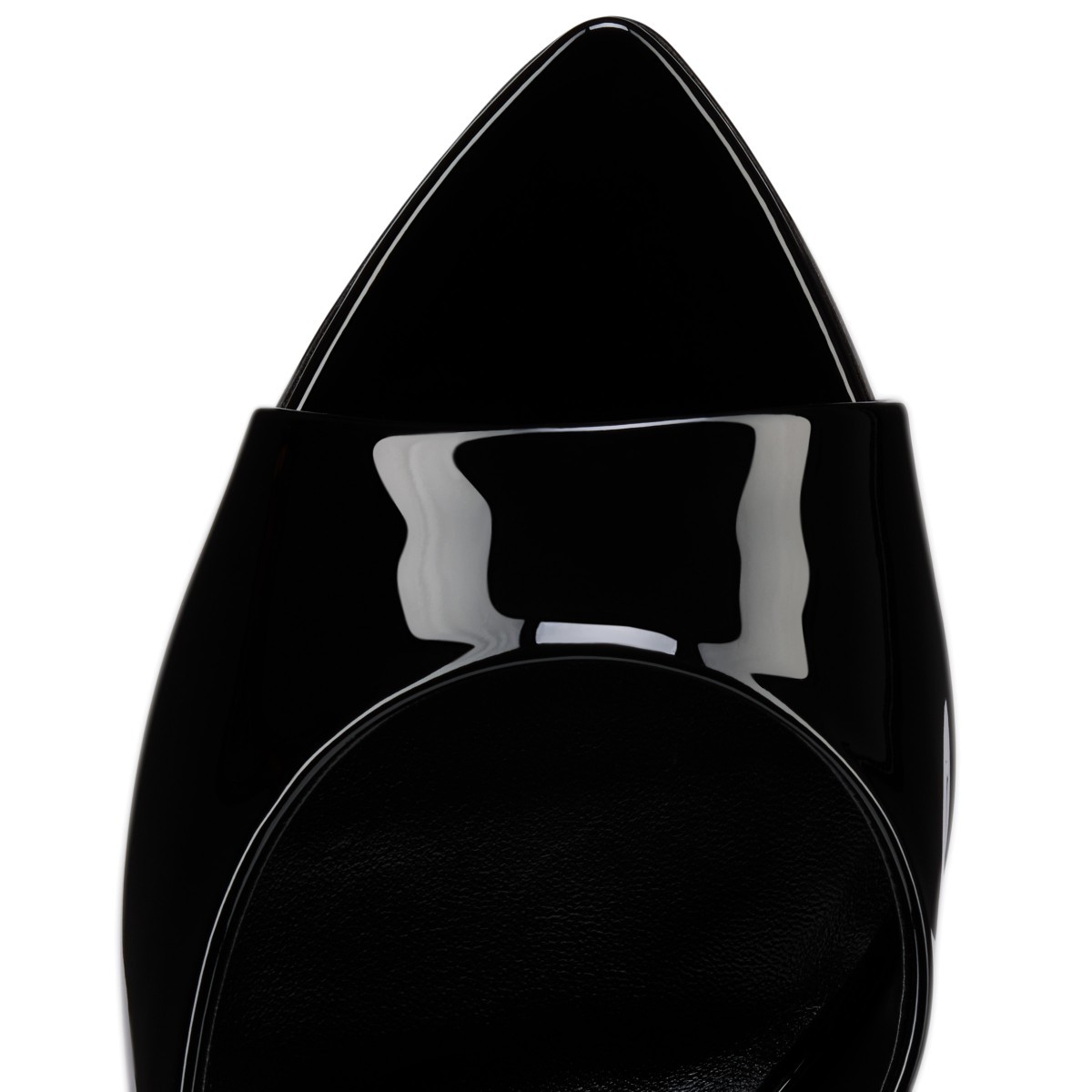 Christian Louboutin Pointed High-heeled Sandals In Black