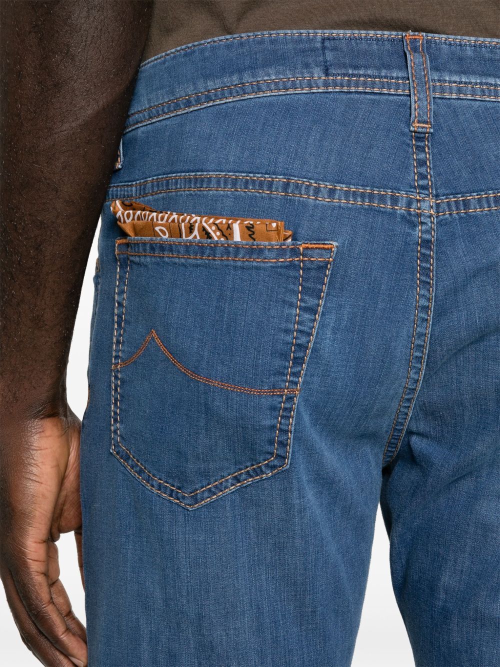 Jacob Cohen Belt Loop Denim Trousers