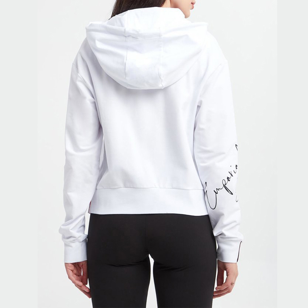 EA7 PULL ROPE HOODED SWEATER