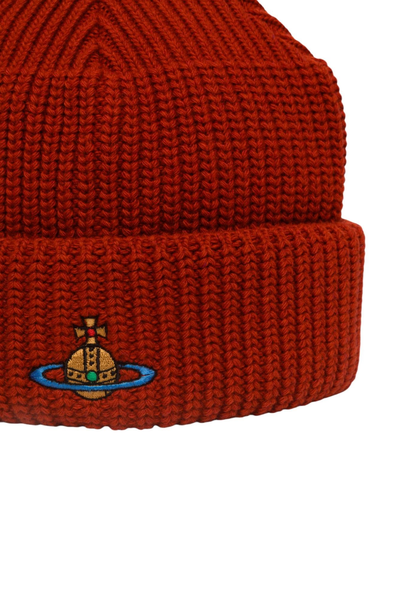 Vivienne Westwood Sporty Beanie In Red