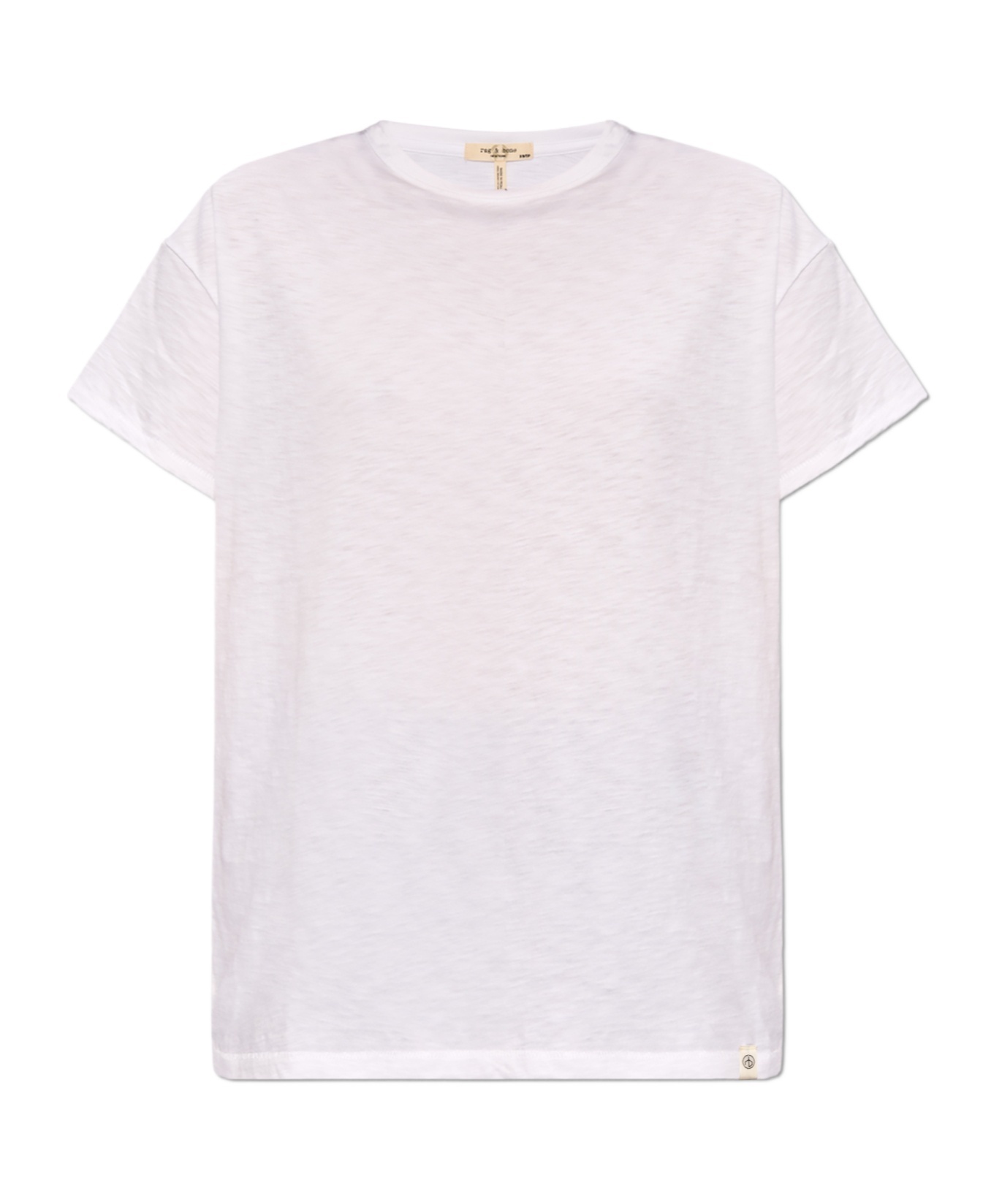 Rag & Bone Short-sleeved T-shirt In White
