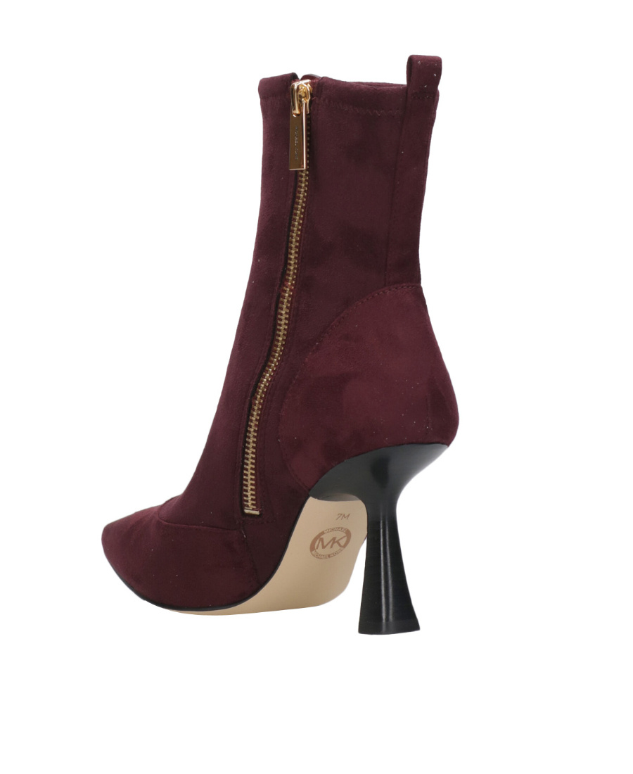 Michael Michael Kors Clara 80mm Faux-suede Boots In Red
