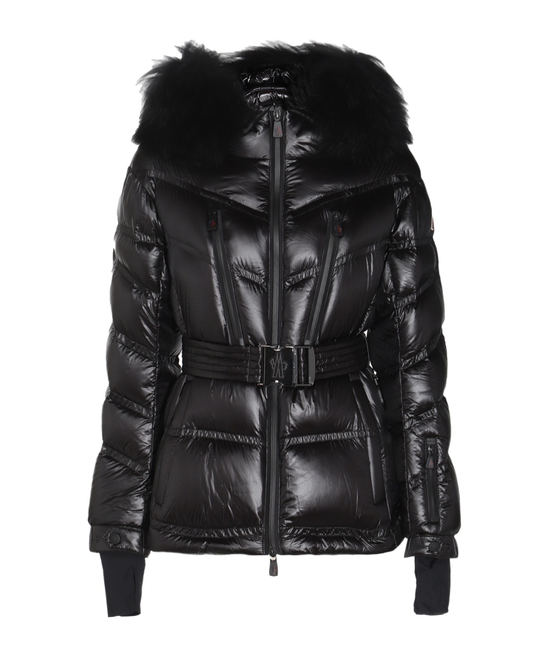 Moncler Bernins Quilted Nylon Down Jacket In Black
