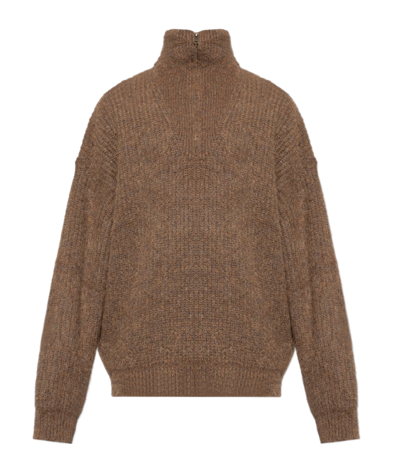 Isabel Marant Long Sleeve Sweater In Brown