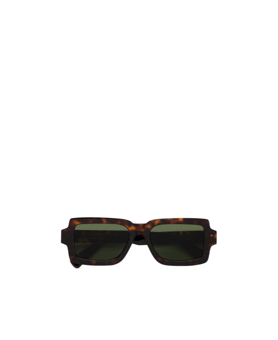 Retrosuperfuture Logo Sunglasses In Black