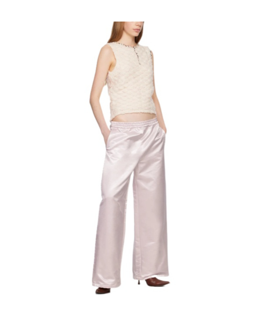 Acne Studios Pink Crewneck Vest In Nude