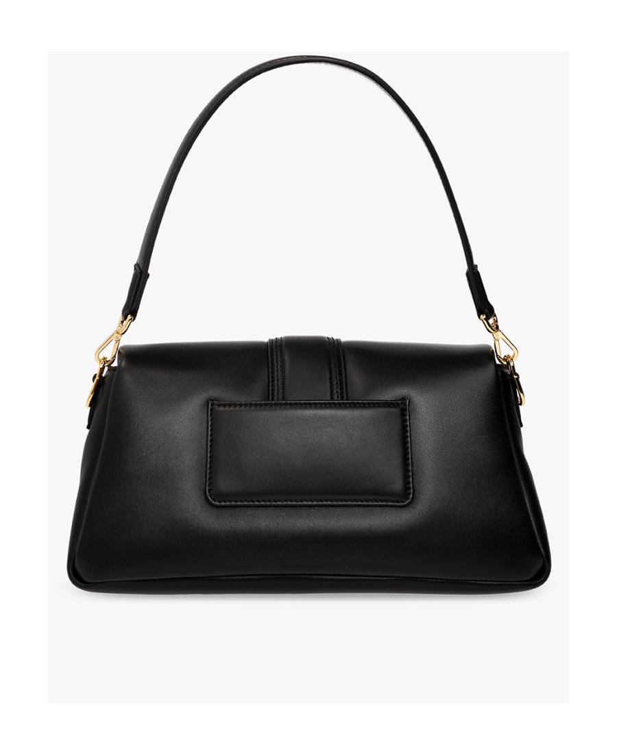 Shop Jacquemus Le Bambimou Padded Shoulder Bag In Black