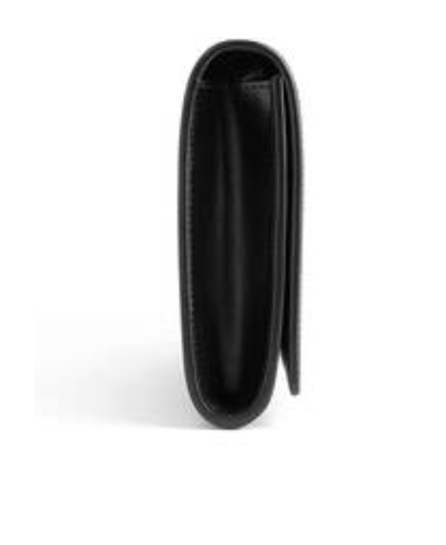 Balenciaga Women's Maxi Clutch In Black In Black