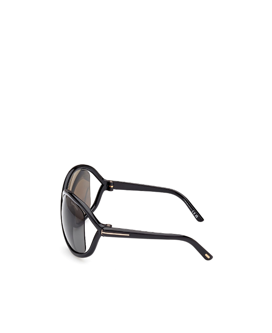 Tom Ford Eyewear Butterfly Frame Sunglasses In Black
