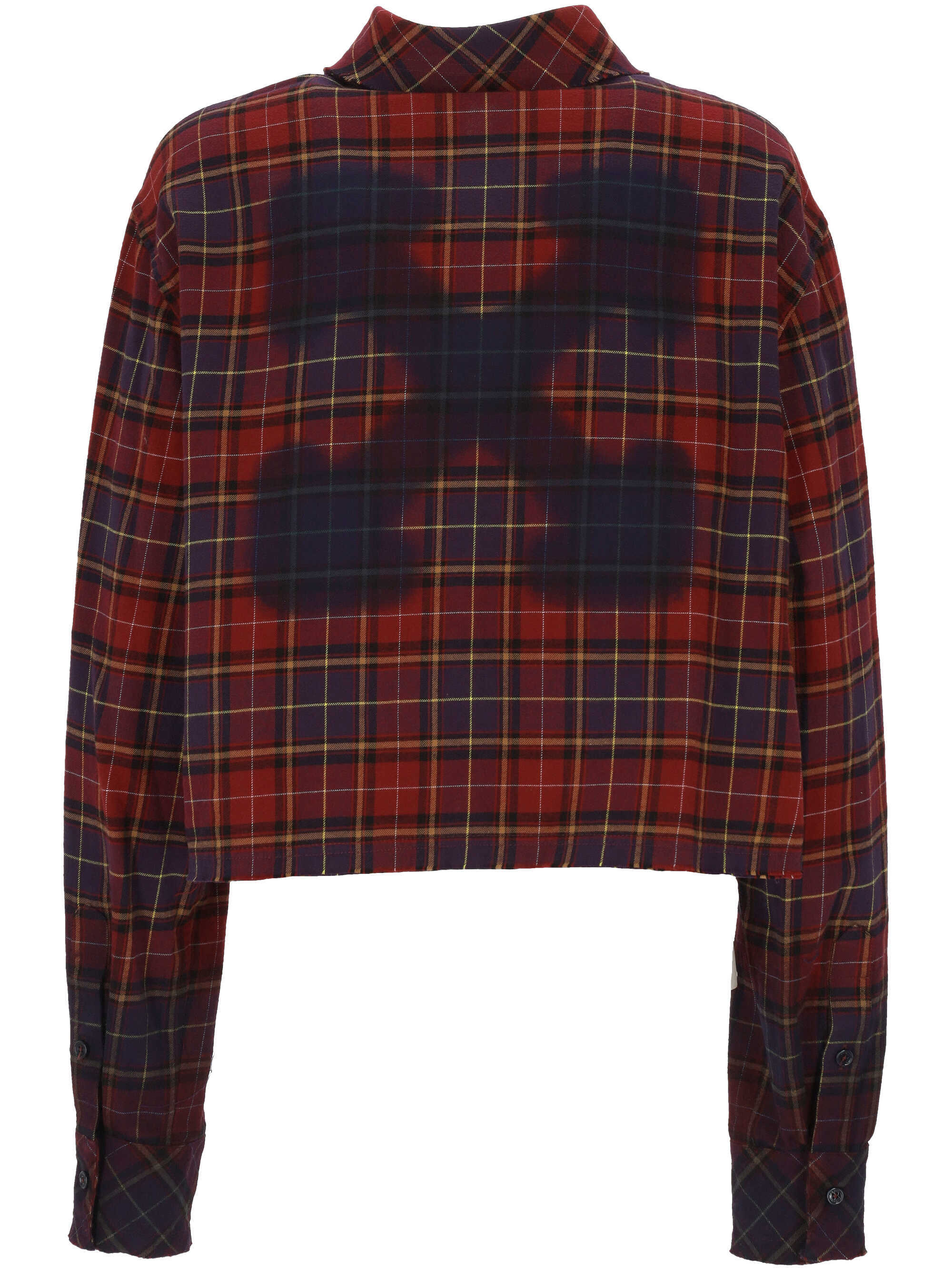 Off-white Checked Long-sleeved Shirt In Multi