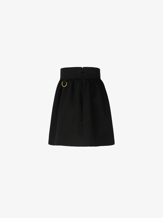 Givenchy Rings Detail Shorts In Black In Black