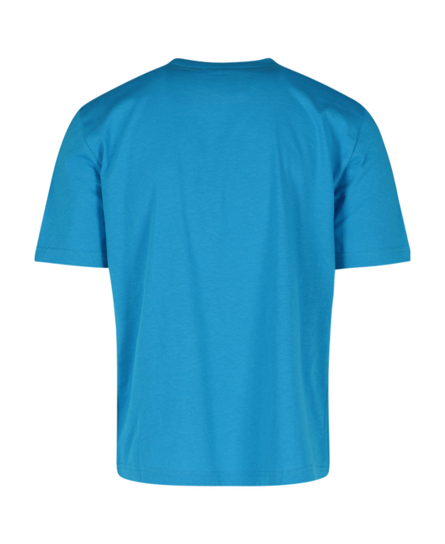 Lanvin Logo Print T-shirt In Blue