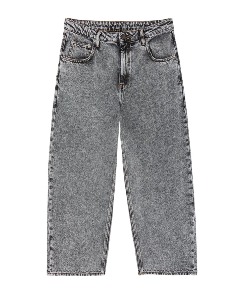 American Vintage Denim Trousers With Belt Loops