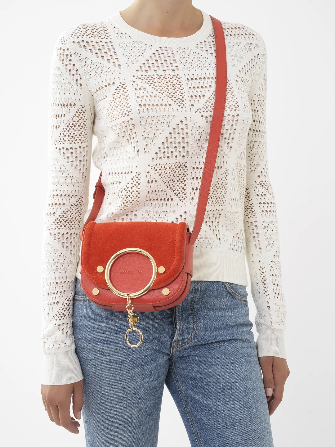 See By Chloé Mara Small Shoulder Bag In Brown
