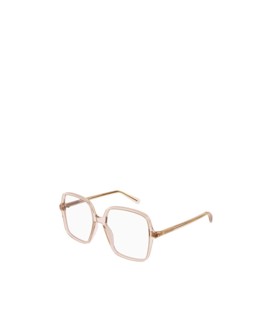 Gucci Oversize Square Frame Glasses In Pink