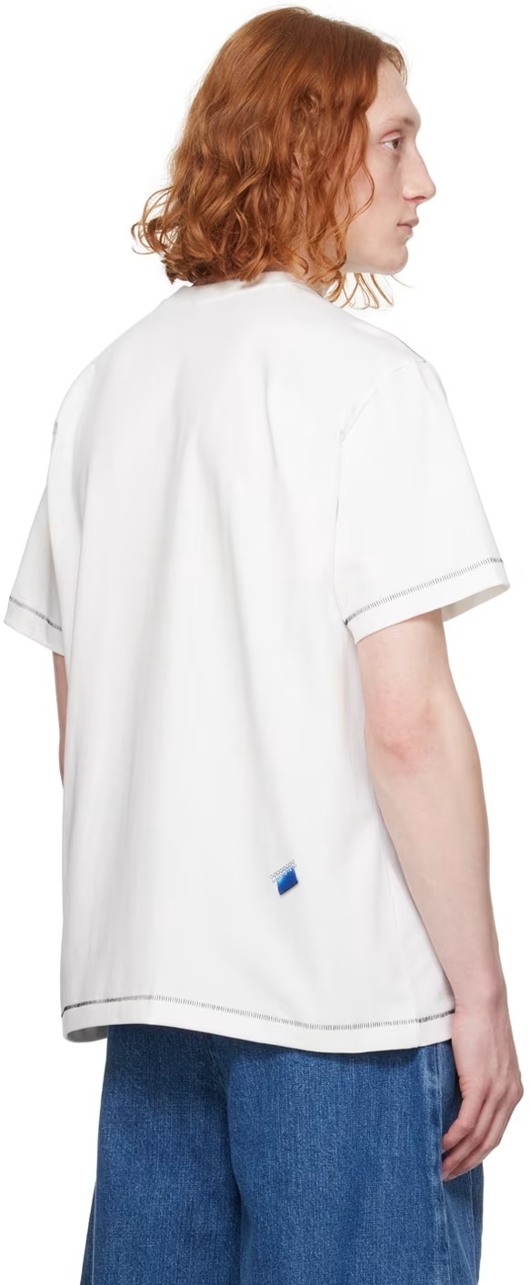 Ader Error Short-sleeved T-shirt In White