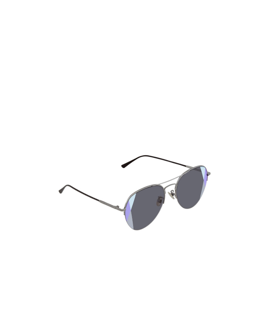 Bottega Veneta Full-frame Pilot Sunglasses In Black