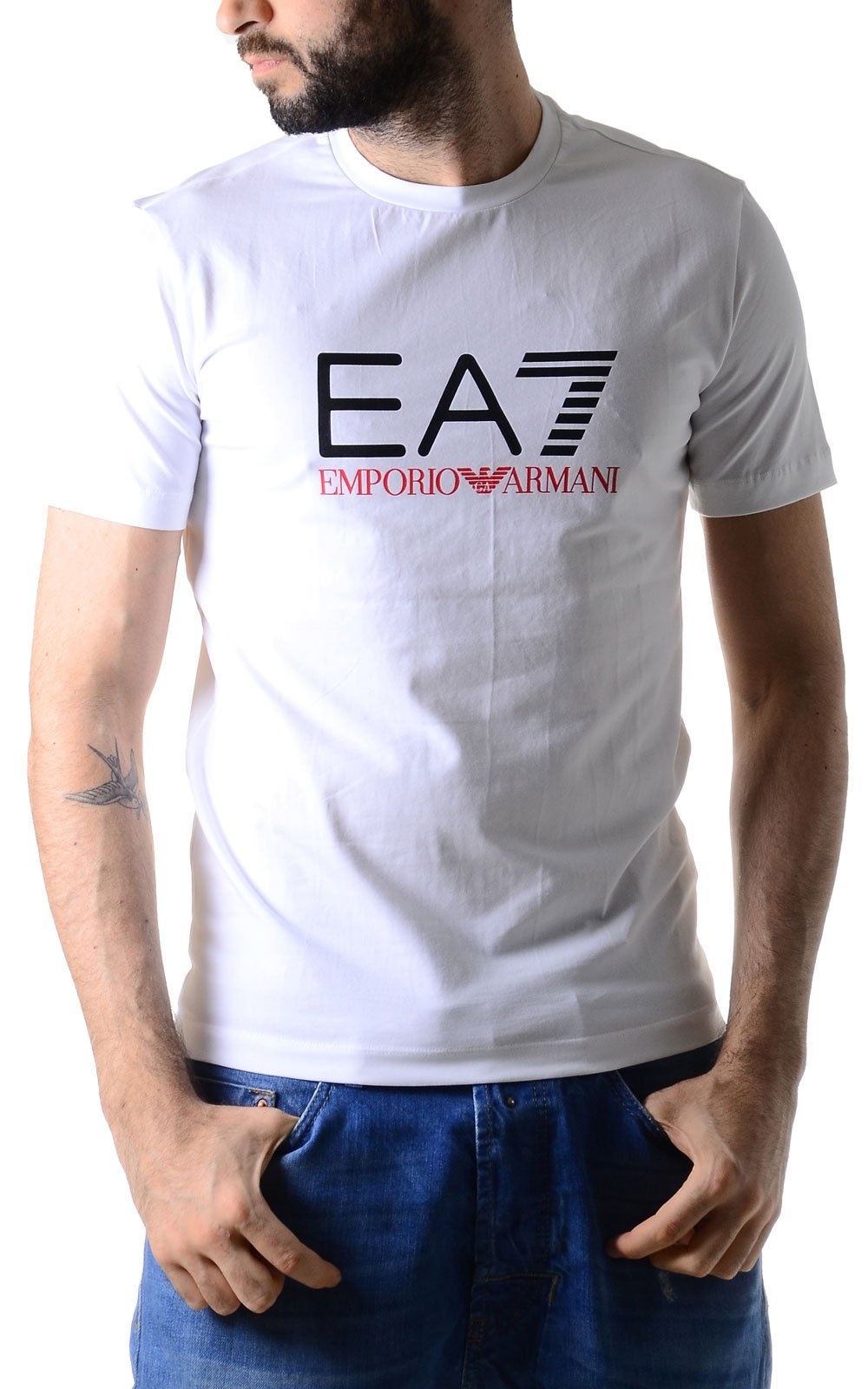EA7 LOGO PRINTED T-SHIRT