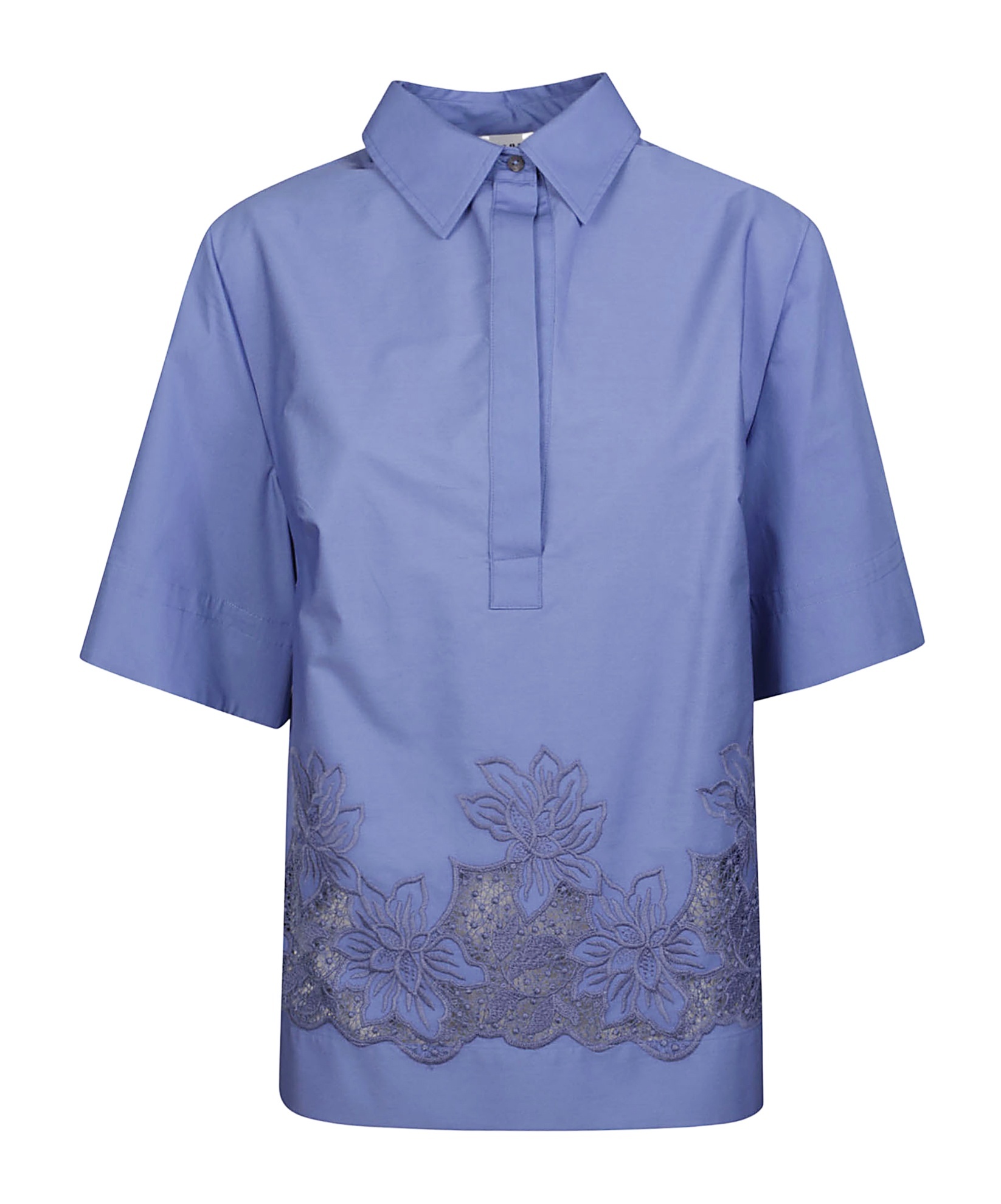 P.a.r.o.s.h Floral-embroidered Blouse