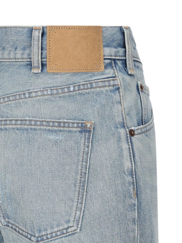 Celine Jeans With Belt Loops In Gray