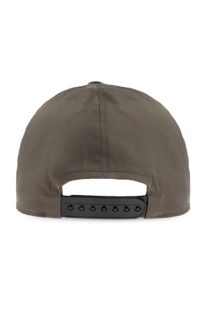 Rick Owens Owenscorp-embroidered Cap In Green