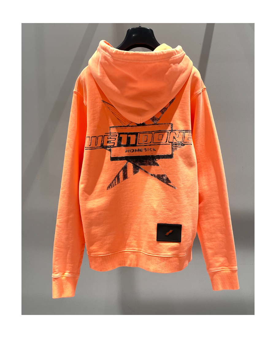 We11 Done Alphabet Sweater In Orange