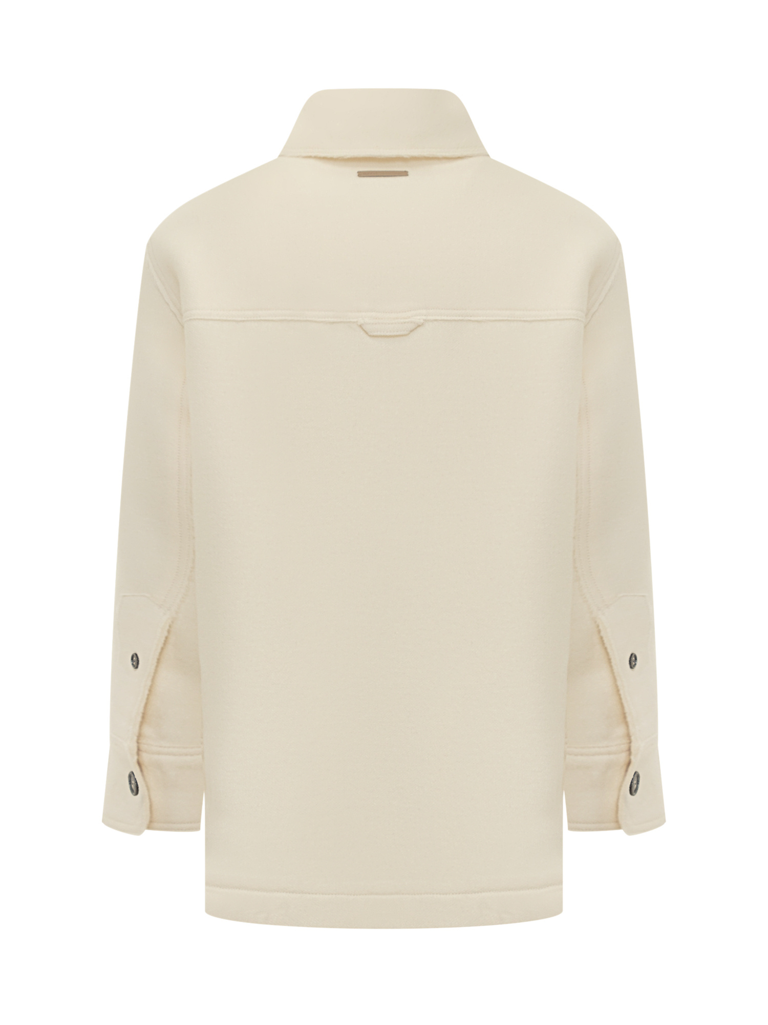 Ami Alexandre Mattiussi Long Sleeve Jacket In Neutral
