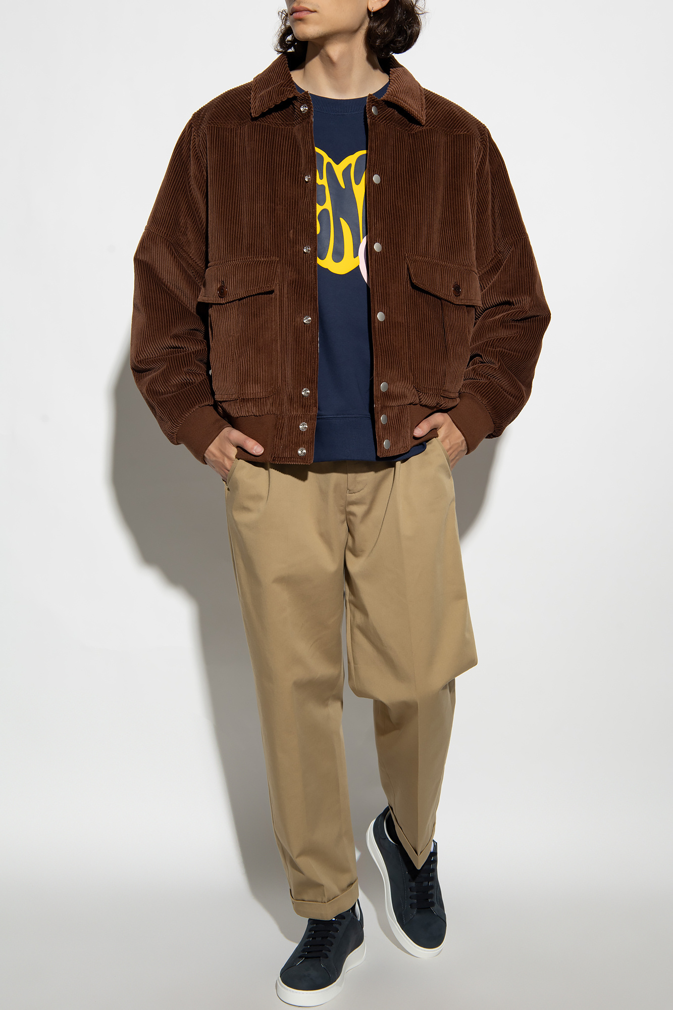 Kenzo Hearts Classic Sweatshirt In Blue