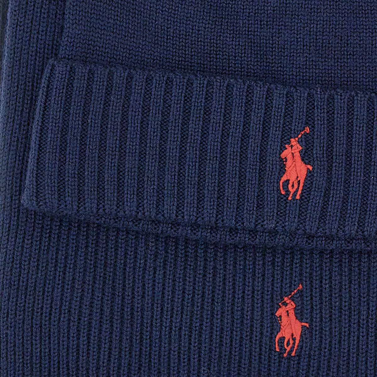 POLO RALPH LAUREN POLO RALPH LAUREN PONY-MOTIF SCARF AND BEANIE SET