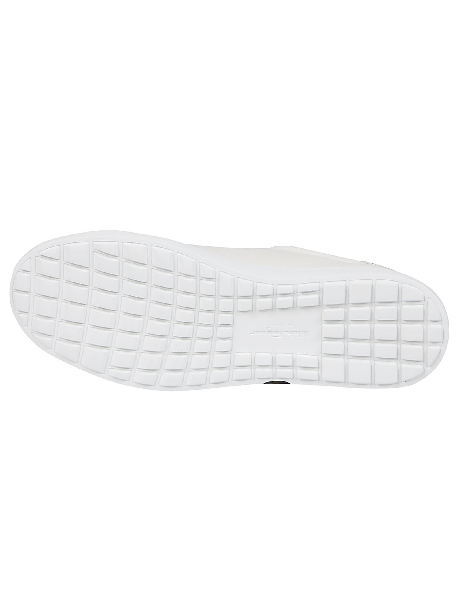 Ferragamo Women's Gancini Logo & Python Lace Up Low Top Sneakers In White
