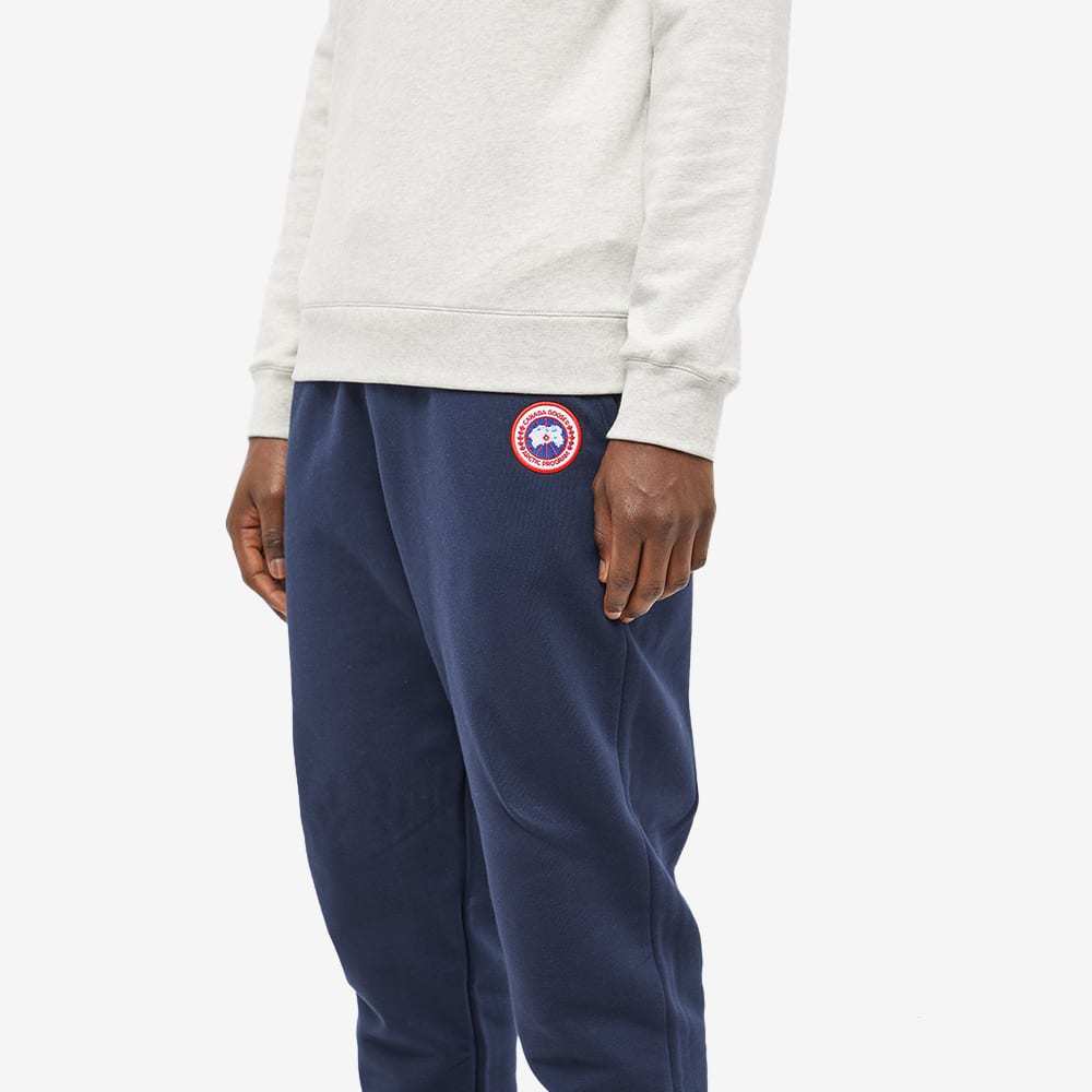 Canada Goose Huron Organic-cotton Jersey Track Pants In Blue