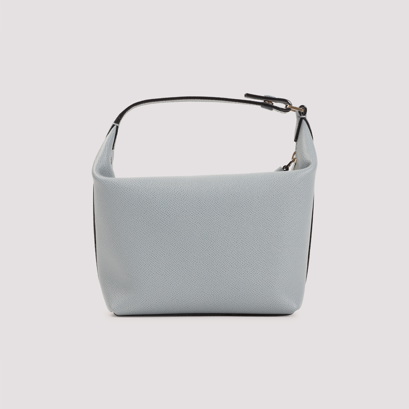 Valextra Mochi Top-handle Leather Mini Bag In Blue